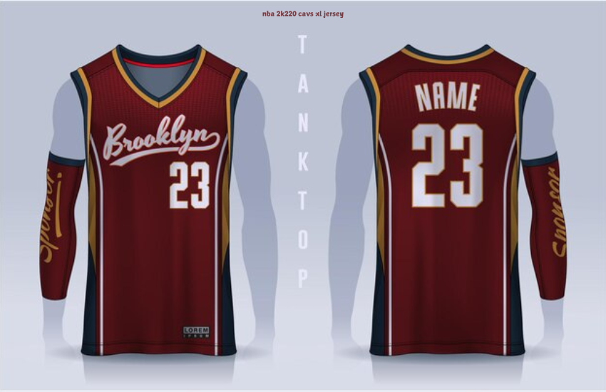 nba 2k220 cavs xl jersey 